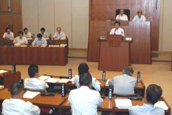9月定例市議会の様子