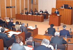 12月定例市議会の様子