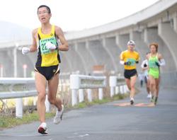 岡山自動車道の高架下