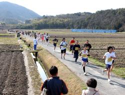 ４．６キロメートルのランナー