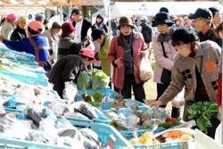 野菜を求める