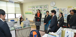 障がい者千人雇用センターを視察