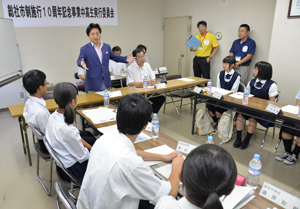 市長のあいさつ