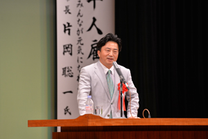 市長の講演