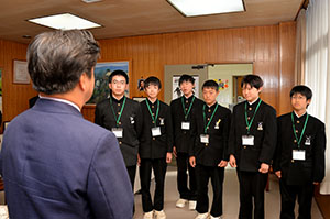 市長へ報告