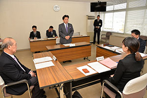 市長のあいさつ