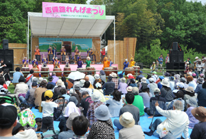 太鼓の演奏