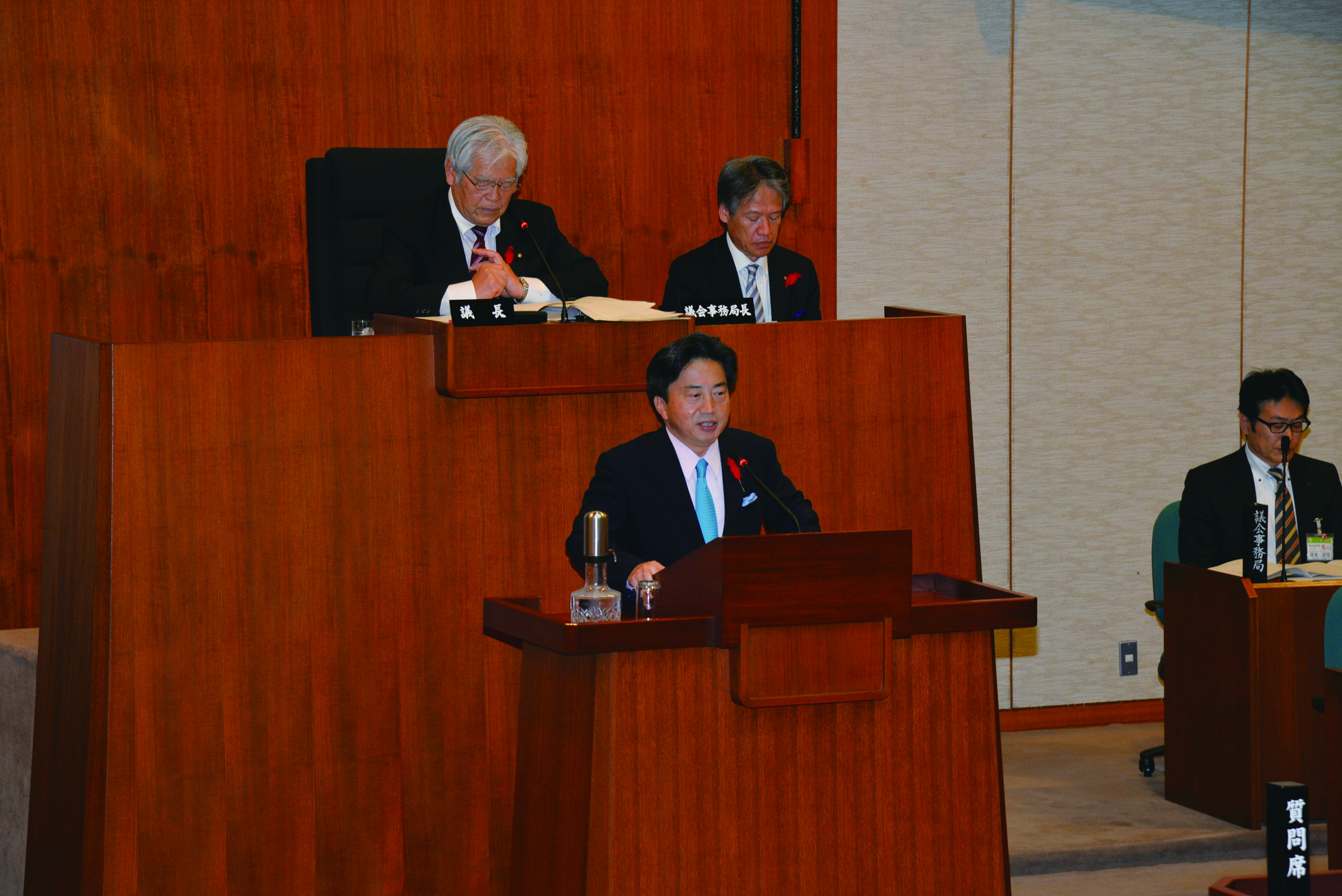 １１月議会　開会