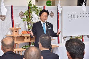 市長あいさつ