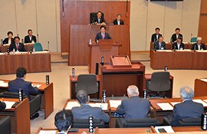 10月臨時市議会