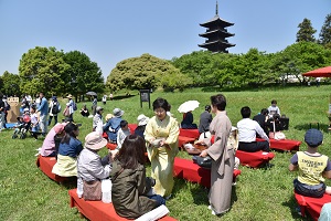 お茶席