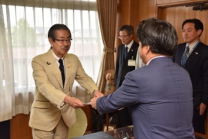 辞令交付