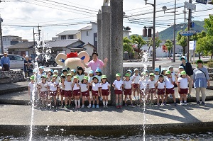 まちかどの泉夏開き式