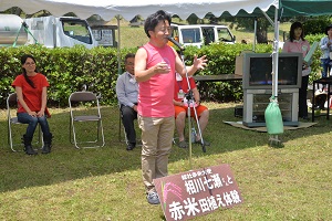 赤米田植え