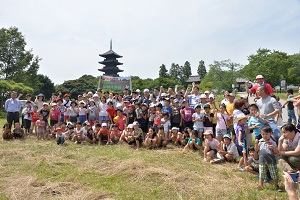 赤米田植え