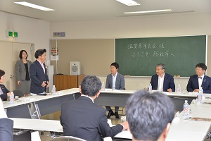 滋賀県市長会が来総