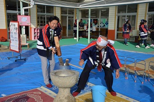 餅つき