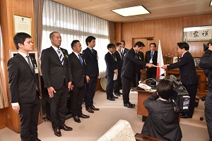 派遣職員辞令交付