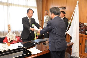 辞令交付