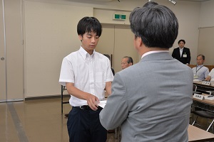 辞令交付