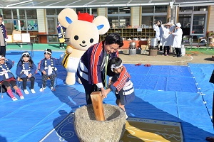 餅つき