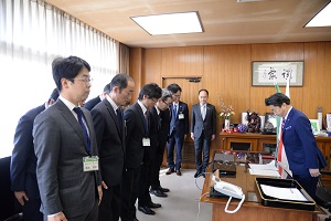 辞令交付