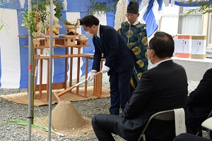 復興住宅安全祈願祭