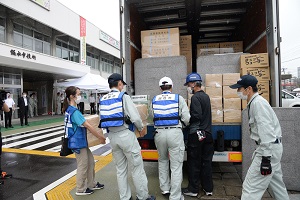 人吉市へ職員を派遣