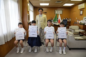 夏休み子ども水墨画展