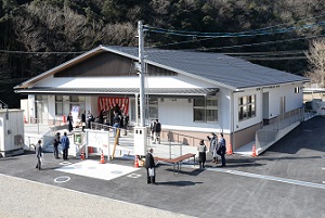 中央公民館池田分館の落成式