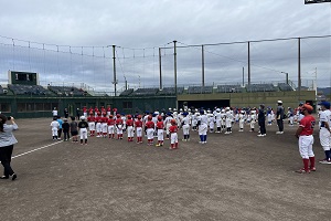 ニッセイ野球教室開会