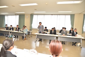 市長あいさつ