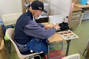 缶バッチの製作