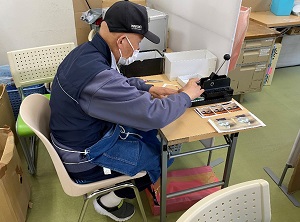 缶バッチの製作