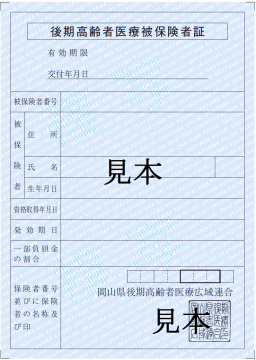 青色の保険証