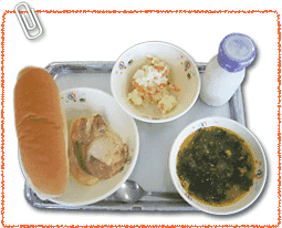 豚肉のバーベキューソースかけ