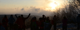 元旦　福山登山