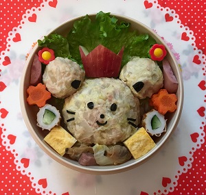 チュッピーバーグ弁当