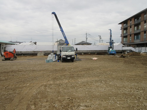 地盤改良工事①