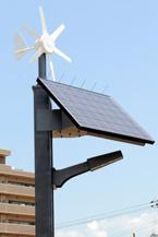 太陽光発電LED灯