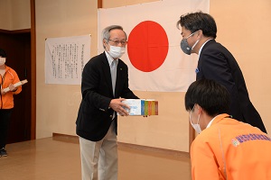 12日　「民生委員・児童委員の日」コロナに負けるな！そうじゃ ひと声・見守り活動出発式への画像