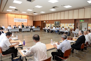 8日　第4回総社市新型コロナウイルス感染症緊急経済対策会議を開催の画像