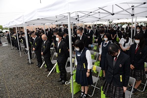 豪雨災害二周年式典の画像2