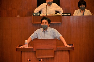 31日　8月定例市議会が開会の画像