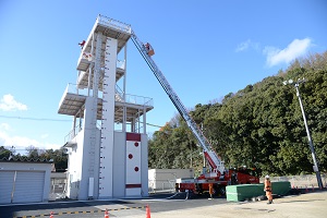 はしご付き消防自動車の画像1