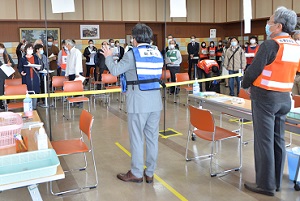 ワクチン接種の予行演習の画像1