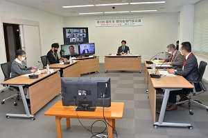 19日　第5回総社市感染症専門家会議を開催の画像