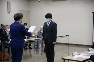 16日　倉敷芸術科学大学のインターンシップ生から政策提言の画像1