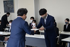 12日　岡山県立大学のインターンシップ生から政策提言の画像2