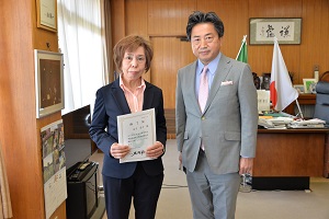 24日　市民後見人養成研修修了証交付式への画像